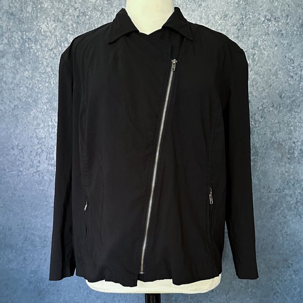 Mossimo Diagonal Zip Jacket/Coat, Size 20W